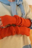 Claudia Fingerless Arm Warmer Gloves Marmalade